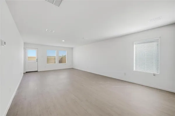 an empty room with a empty space