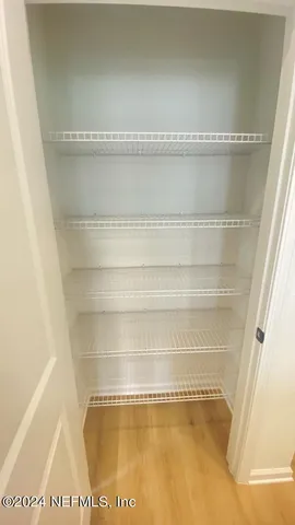 a view of empty room