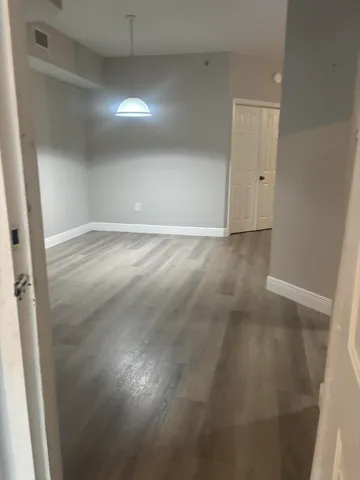 a view of empty room