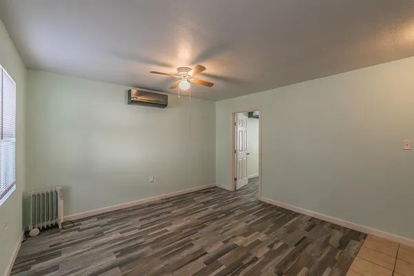 wooden floor in an empty room