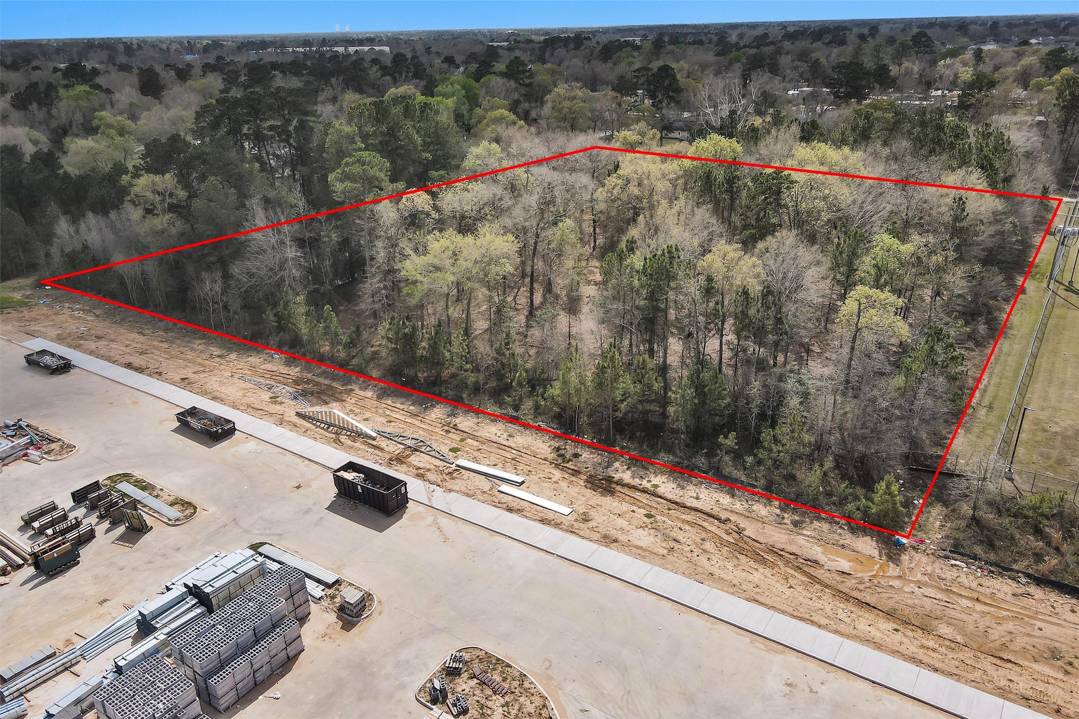 2921 Beasley Road Conroe, TX 77301 - Photo 5 of 18 a view of a tennis court