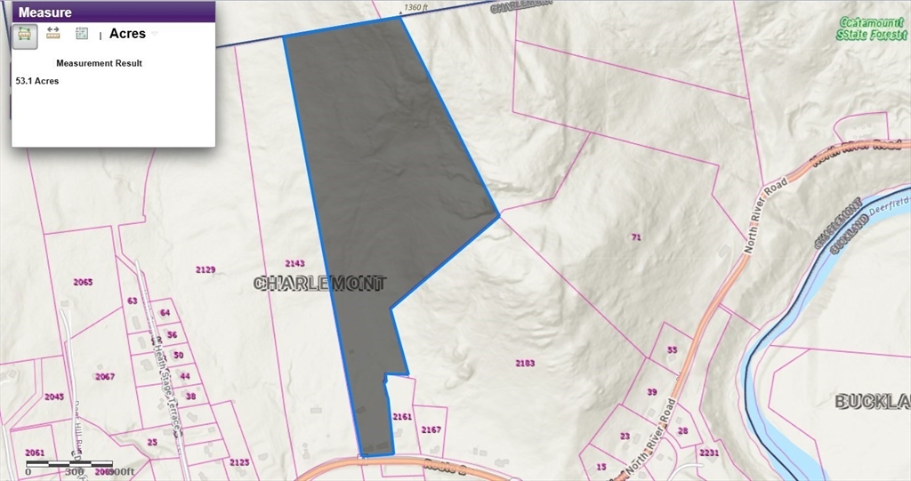 2153 Route 2 Charlemont, MA 01339 - Photo 19 of 25 a bathroom with a sink and mirror with toilet