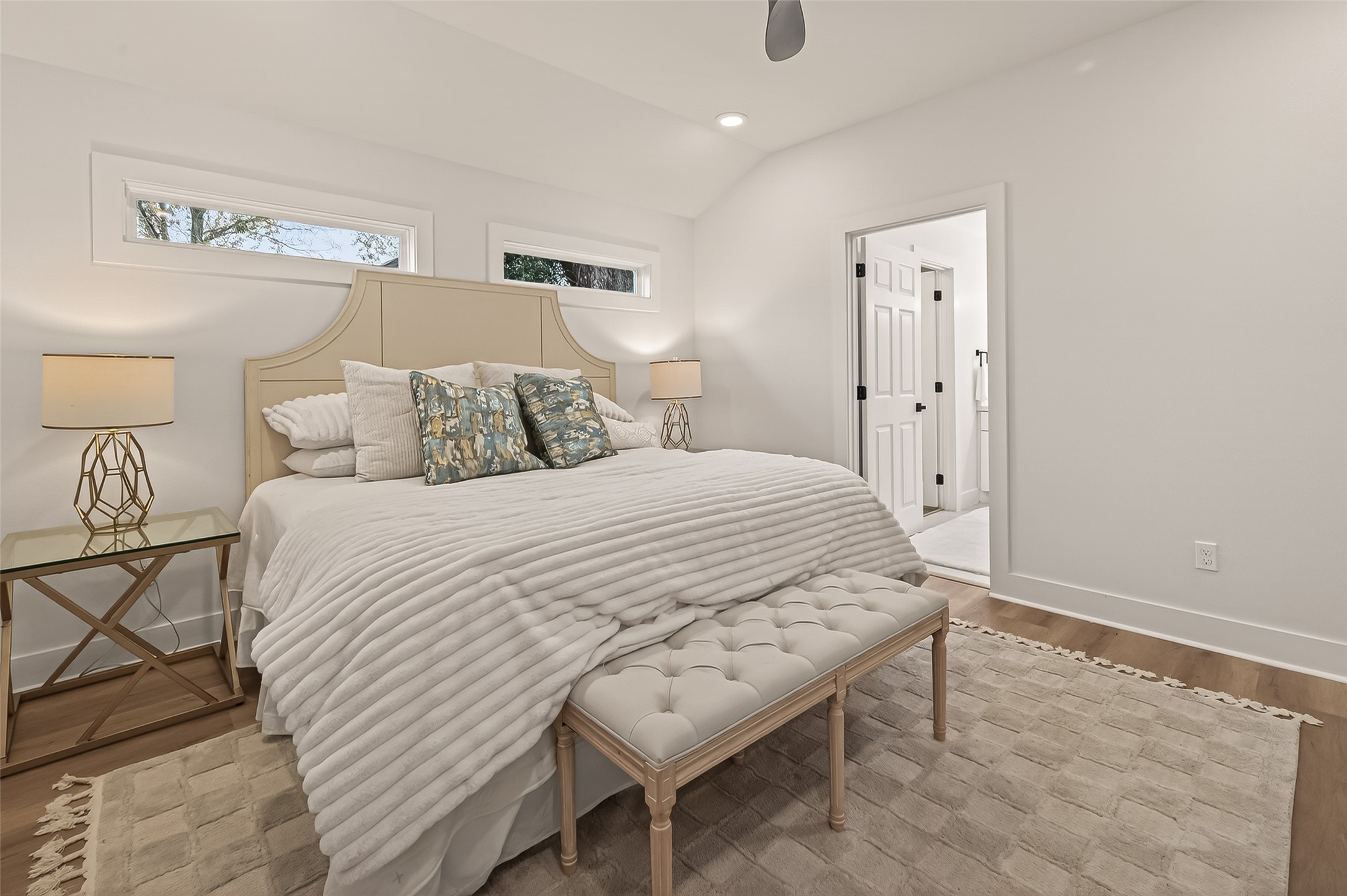 906 Eleanor Street Houston, TX 77009 - Photo 31 of 36 That is a king-size bed for reference!