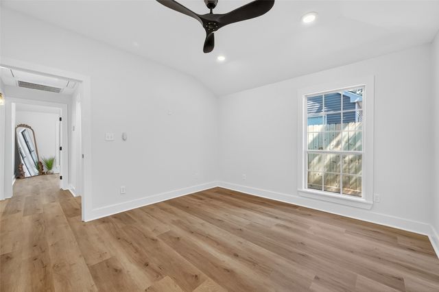 wooden floor in an empty room