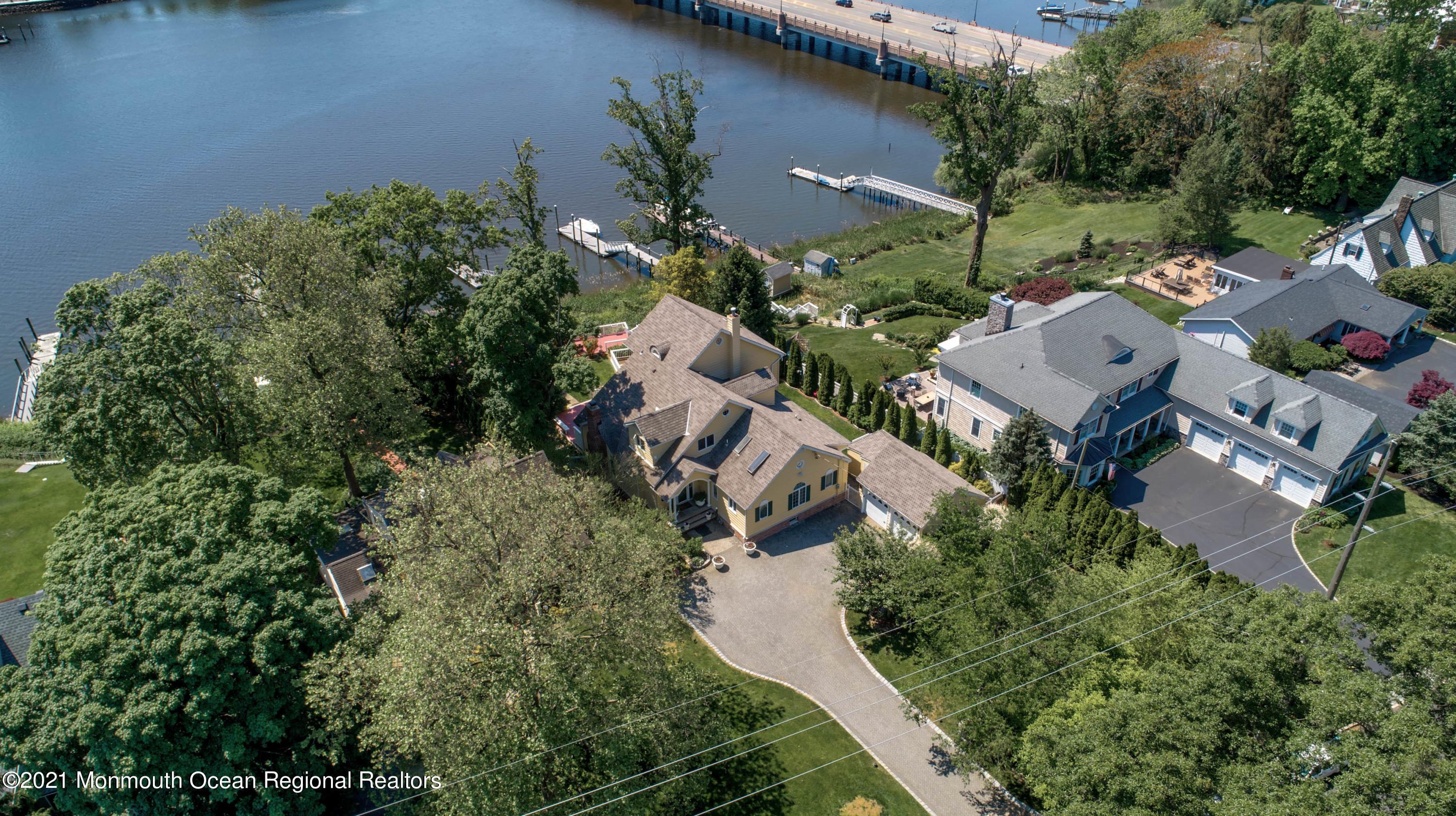 38 Conover Lane Red Bank, NJ 07701 - Photo 2 of 65 an aerial view of multiple houses with yard