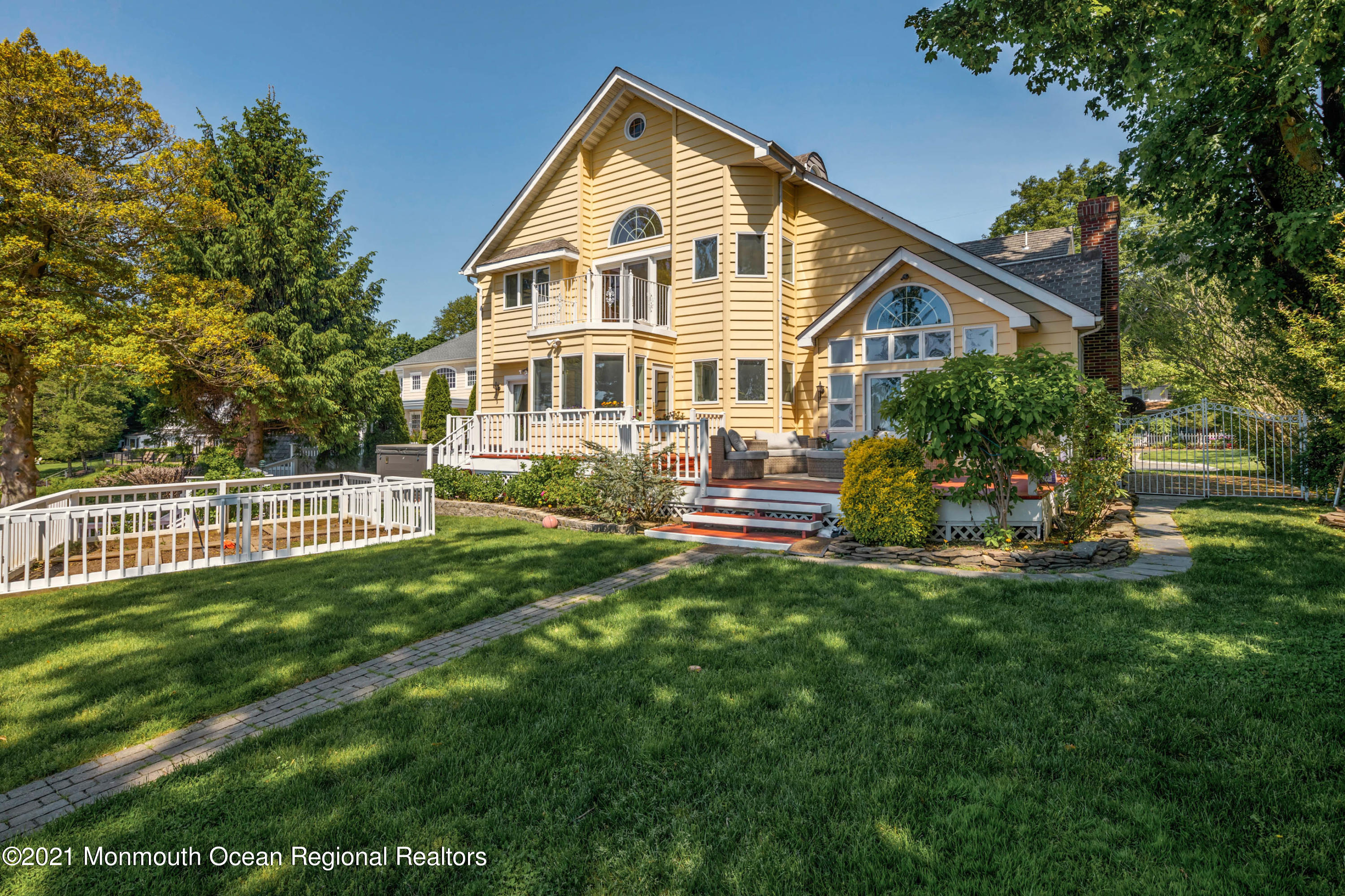 38 Conover Lane Red Bank, NJ 07701 - Photo 44 of 65 a front view of a house with a yard