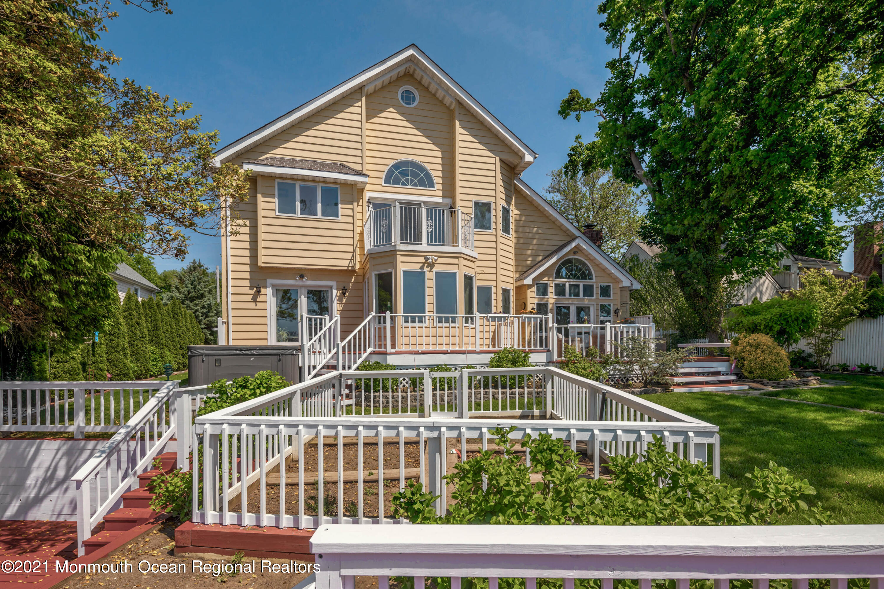 38 Conover Lane Red Bank, NJ 07701 - Photo 46 of 65 a front view of a house with a yard