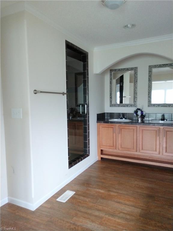 396 Valley Field Road Stoneville, NC 27048 - Photo 11 of 22 View of master bath....his and her sinks with Double Shower