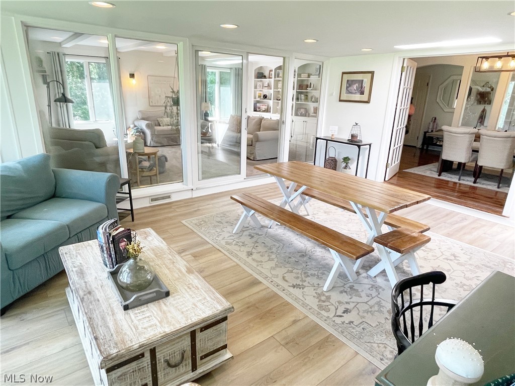 5804 Hills And Dales Road Northwest Canton, OH 44708 - Photo 14 of 28 Sun room with windows
