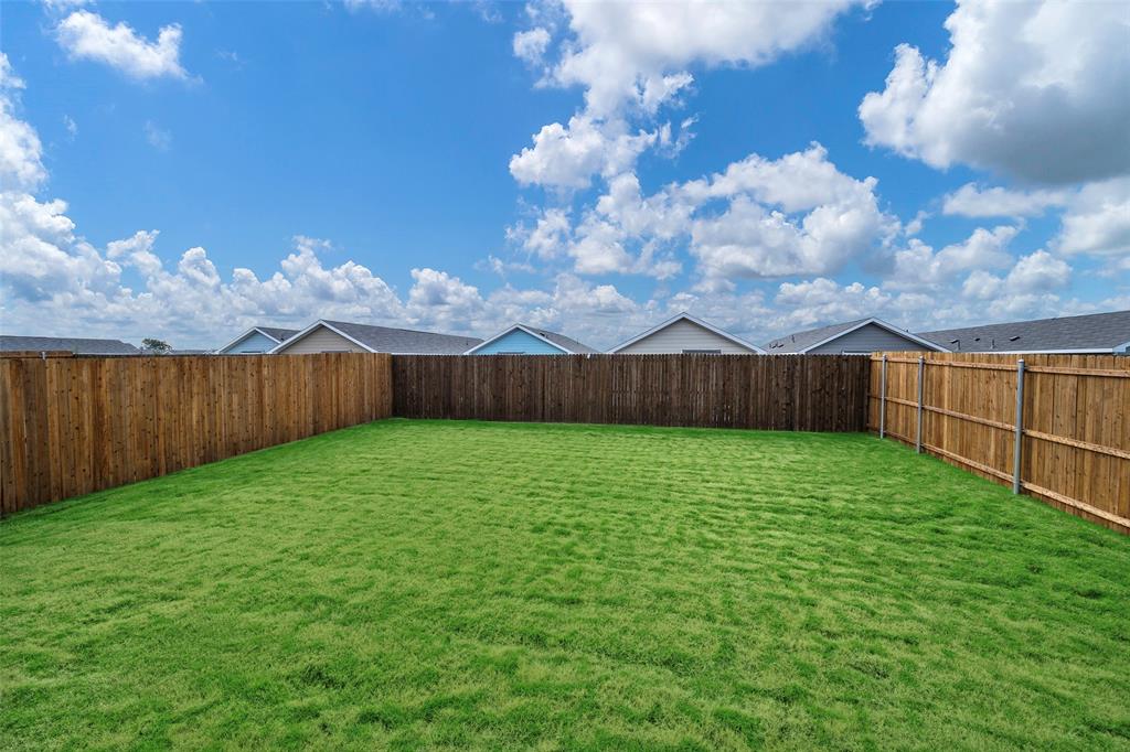 209 Boxberry Way Princeton, TX 75407 - Photo 17 of 34 a view of yard with swimming pool and wooden fence