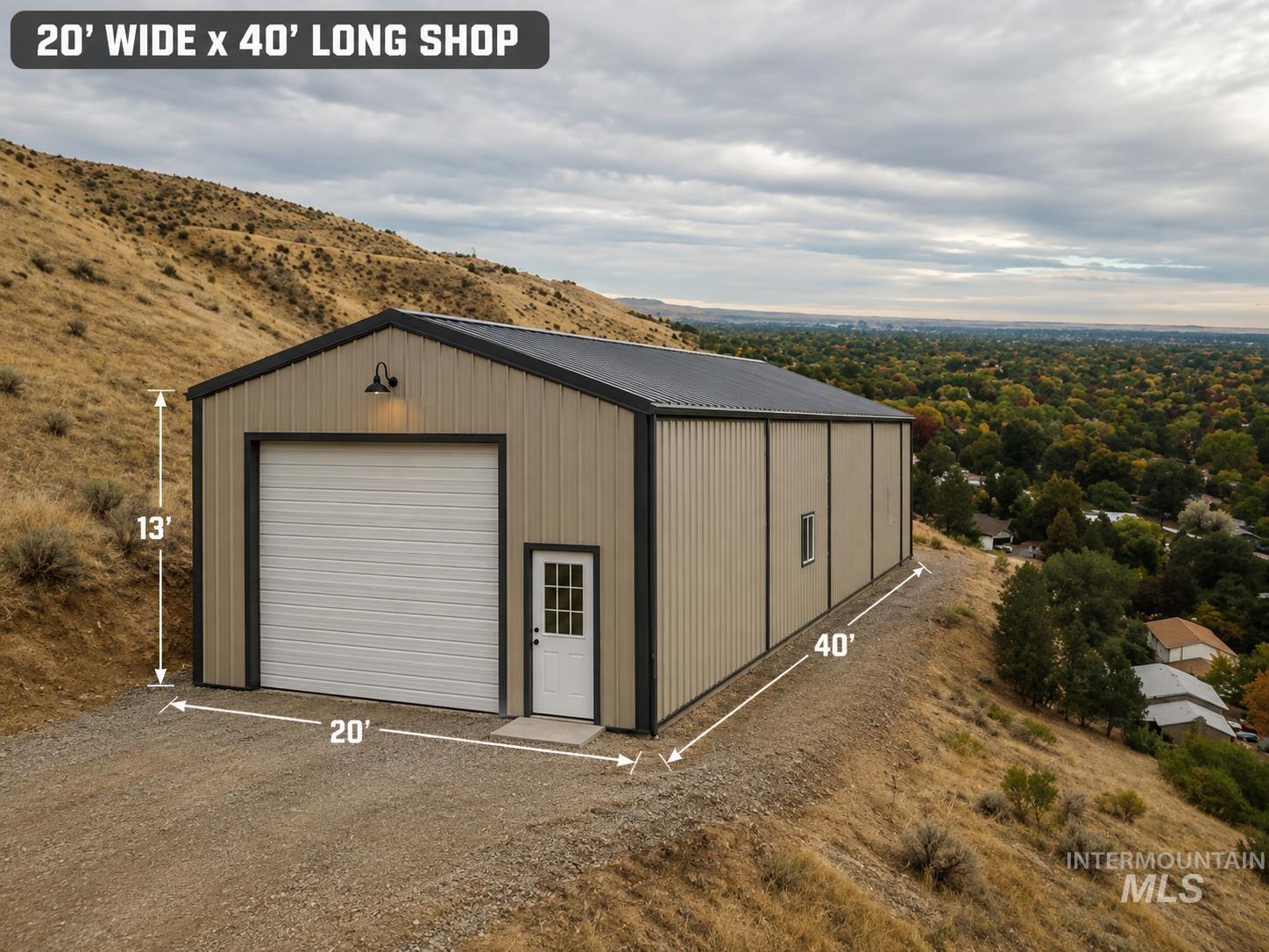 5432 West Hill Road Boise, ID 83703 - Photo 2 of 21 Build your own shop with your private drive for access. Outlook Rd is 1 parcel in this 4 parcel offer.