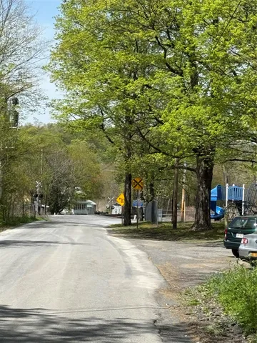 a view of a city street