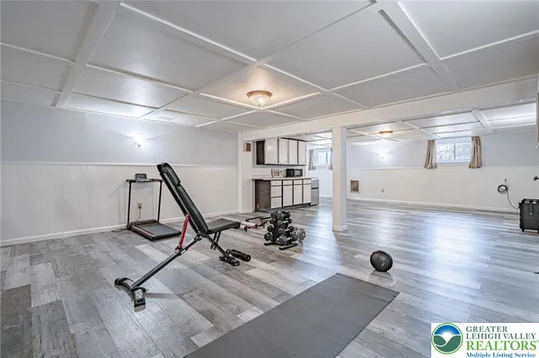 a view of a storage & utility room