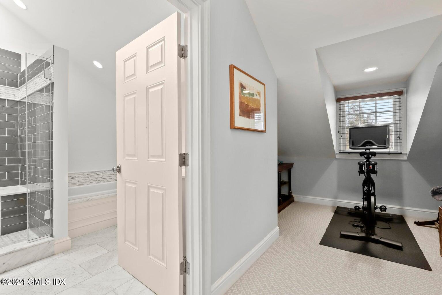 1 Old Church Road, Unit 1 Greenwich, CT 06830 - Photo 10 of 17 a view of a room with gym equipment