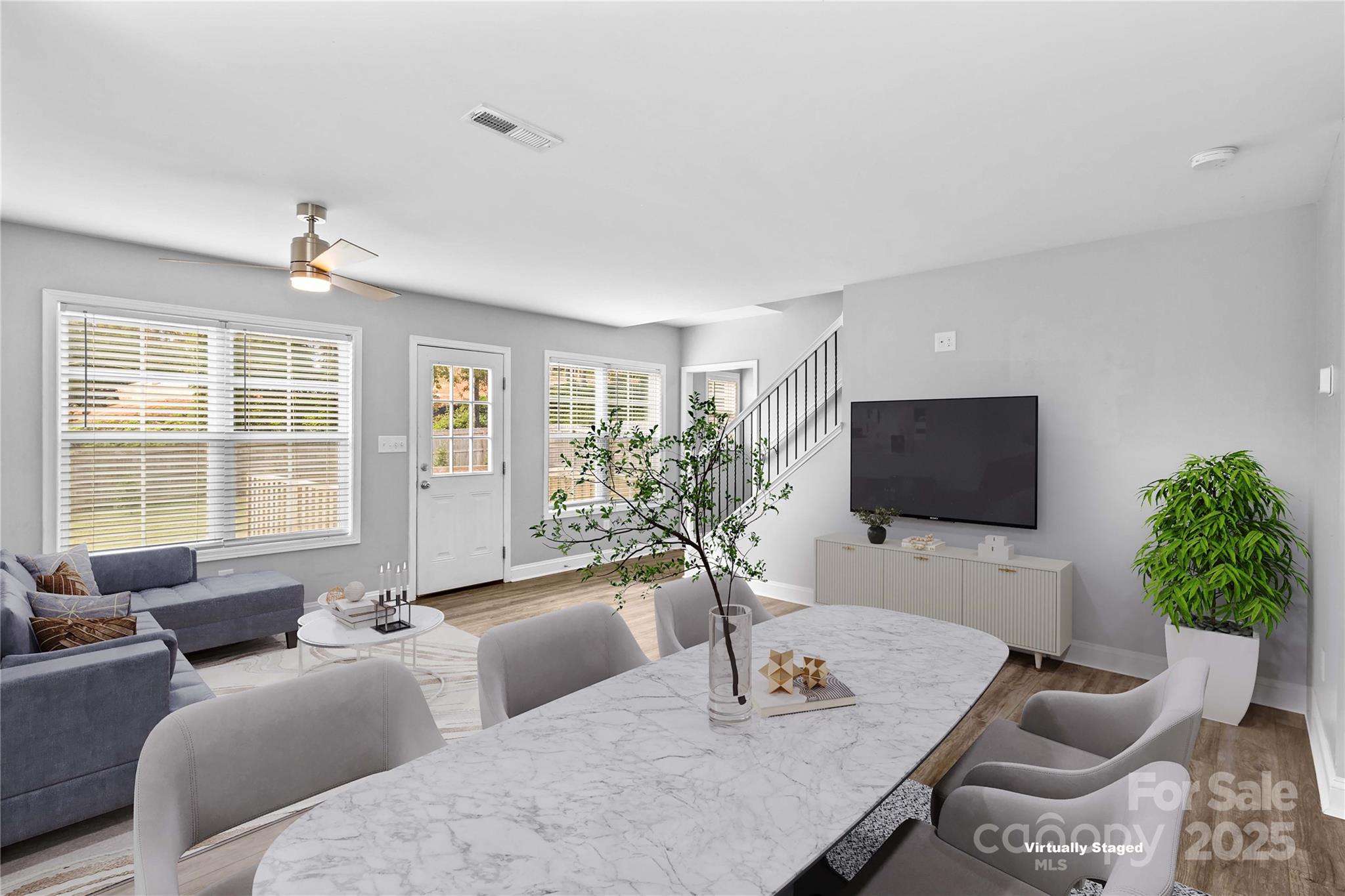 2518 Moose Road Kannapolis, NC 28083 - Photo 12 of 47 a living room with furniture and a flat screen tv