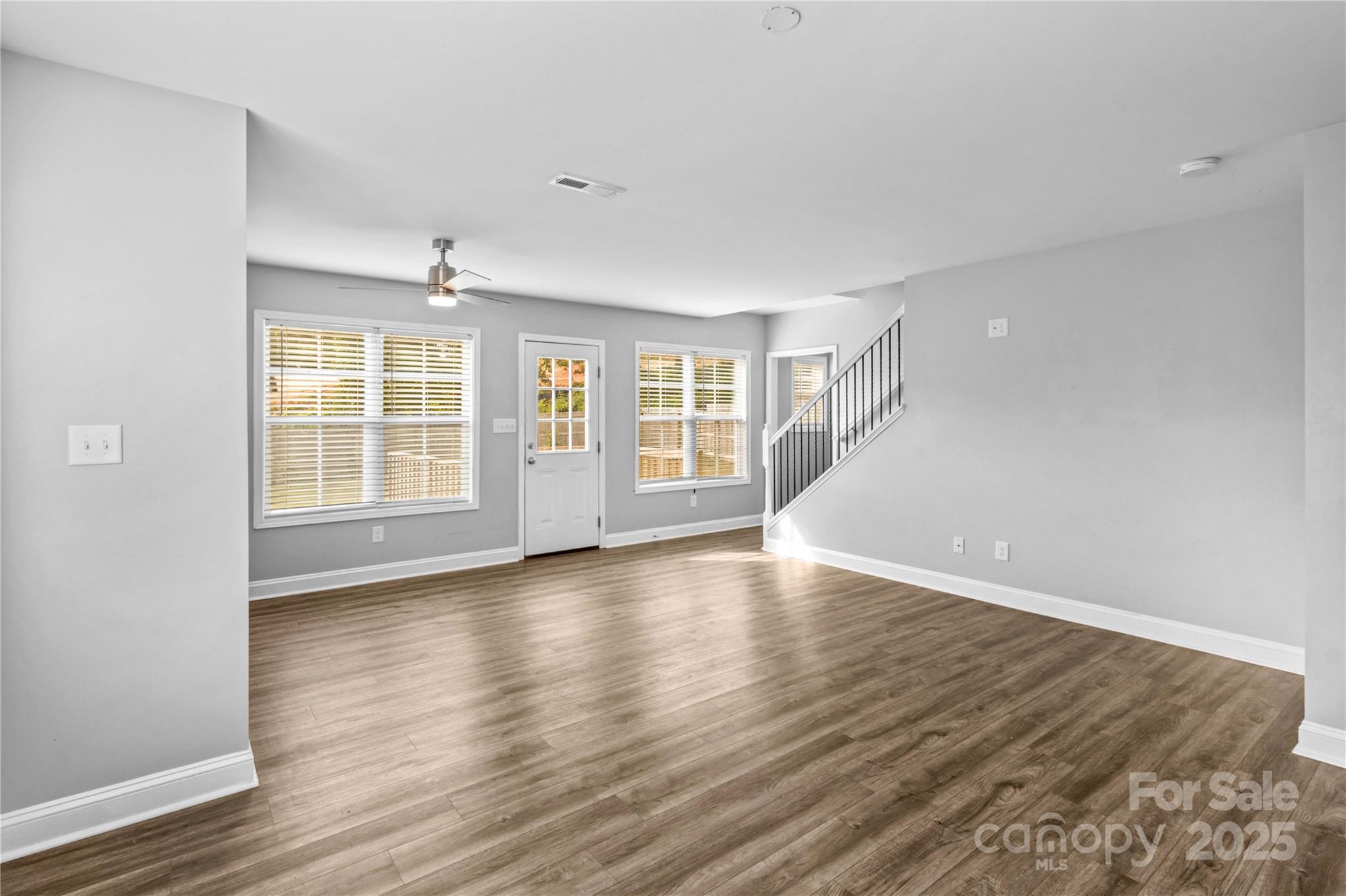 2518 Moose Road Kannapolis, NC 28083 - Photo 13 of 47 wooden floor in an empty room with a window