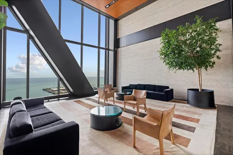 a outdoor living space with furniture