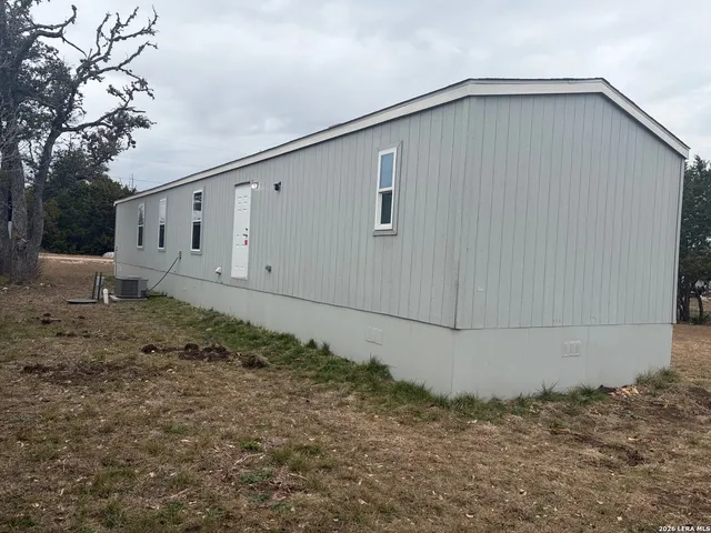 a backyard of a house