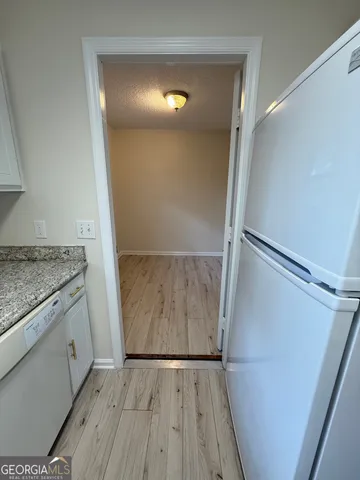 view of wooden floor