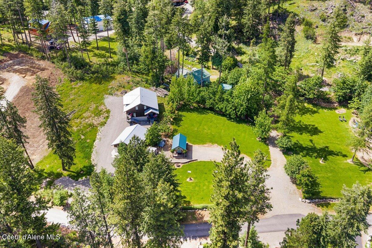 461 Glacier Loop Athol, ID 83801 - Photo 18 of 26 DRONE CABIN