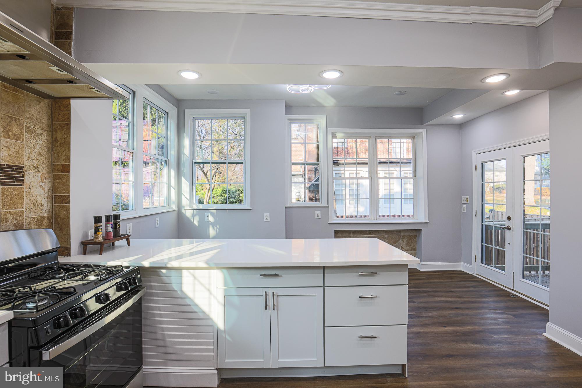 2606 Queen Anne Road Baltimore, MD 21216 - Photo 15 of 92 Bright and airy modern kitchen space.