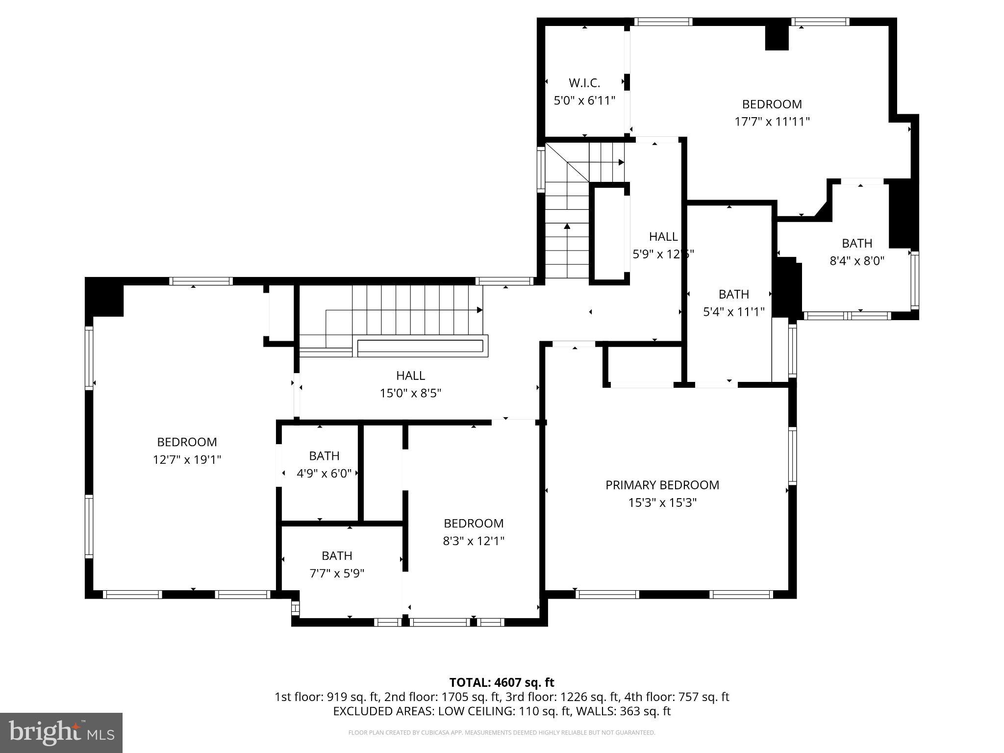 2606 Queen Anne Road Baltimore, MD 21216 - Photo 20 of 92 Spacious multi-level home layout blueprint.