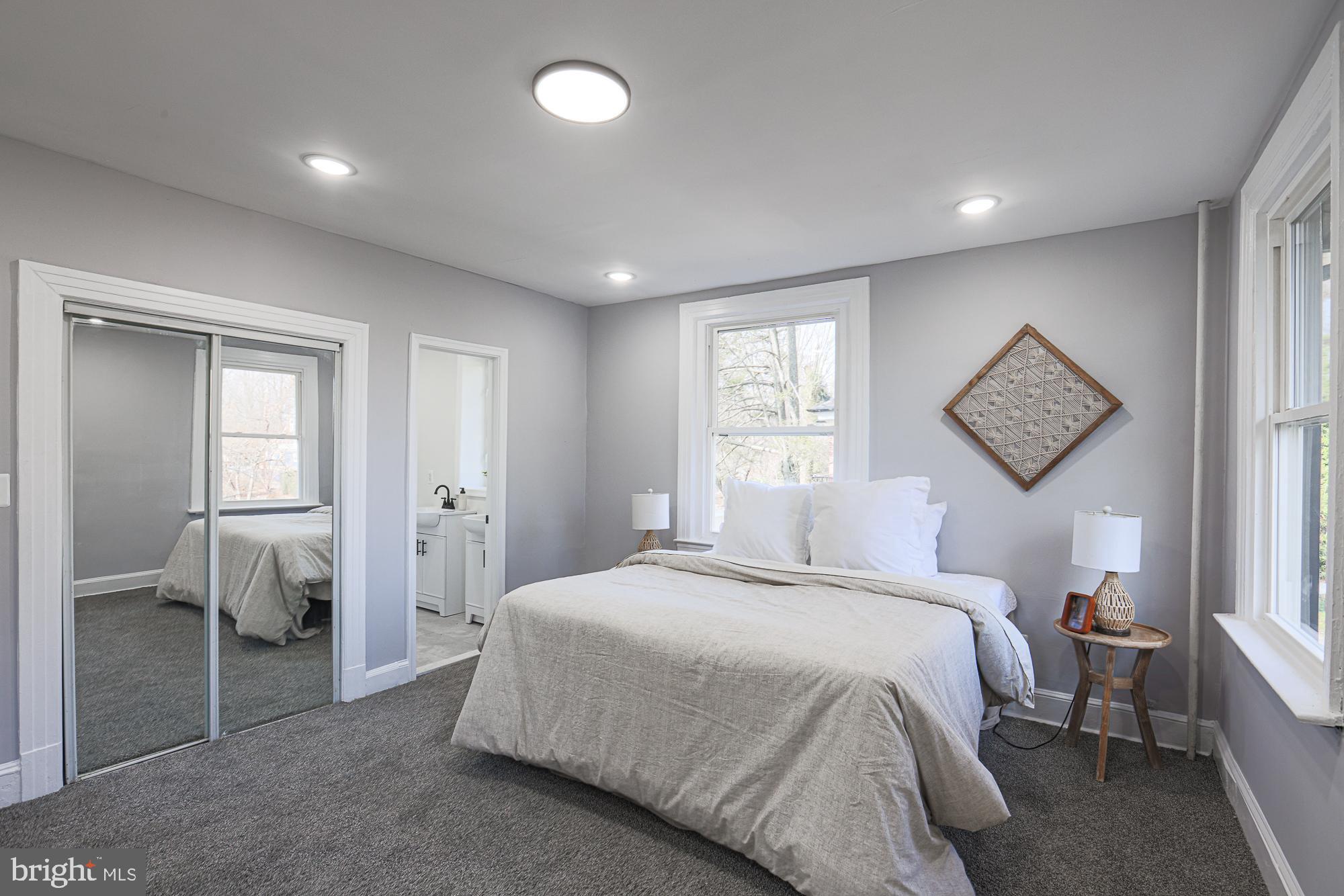 2606 Queen Anne Road Baltimore, MD 21216 - Photo 68 of 92 Serene bedroom with natural light and style.