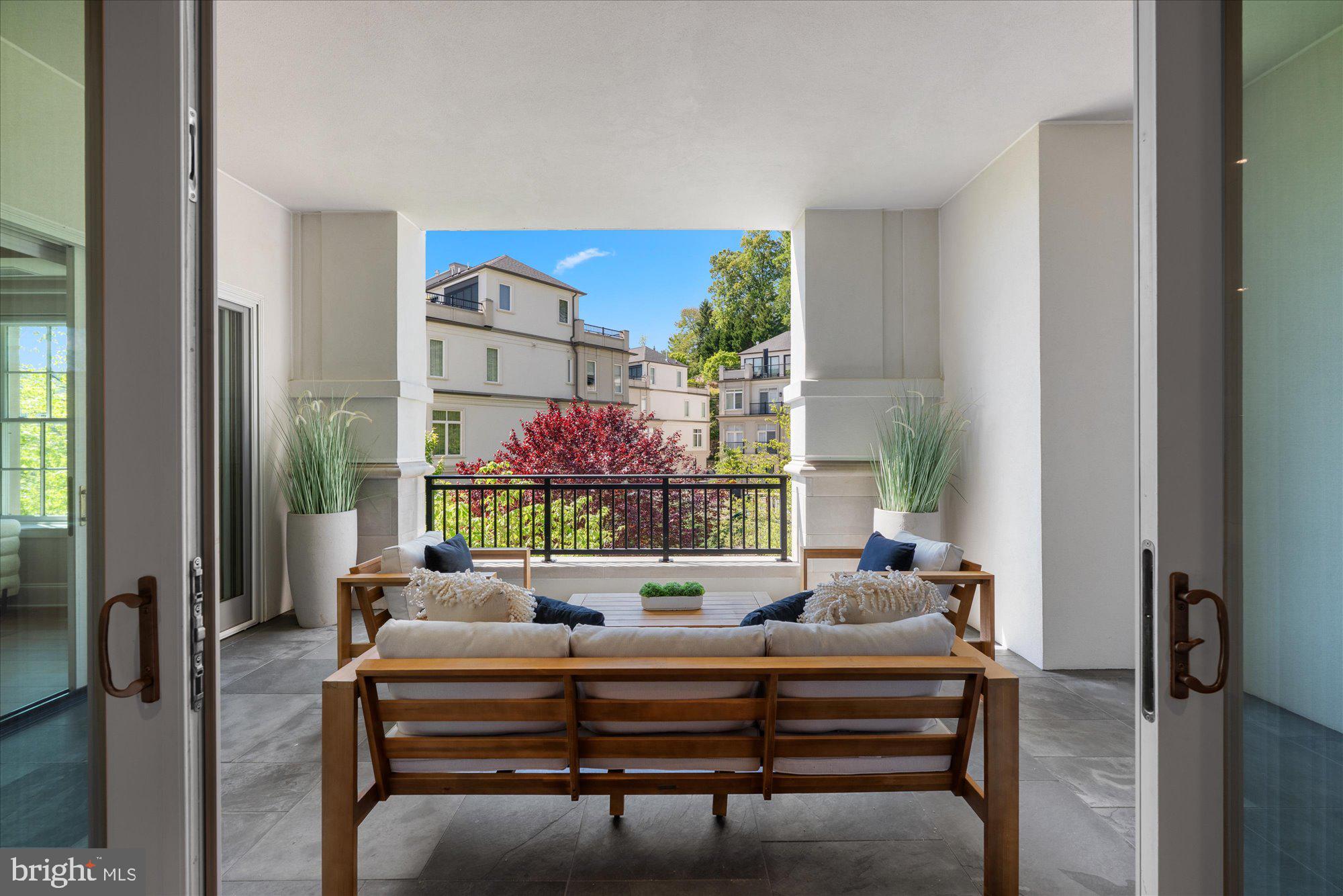 8121 River Road, Unit 423 Bethesda, MD 20817 - Photo 20 of 79 Over 420 sf of Exterior Living