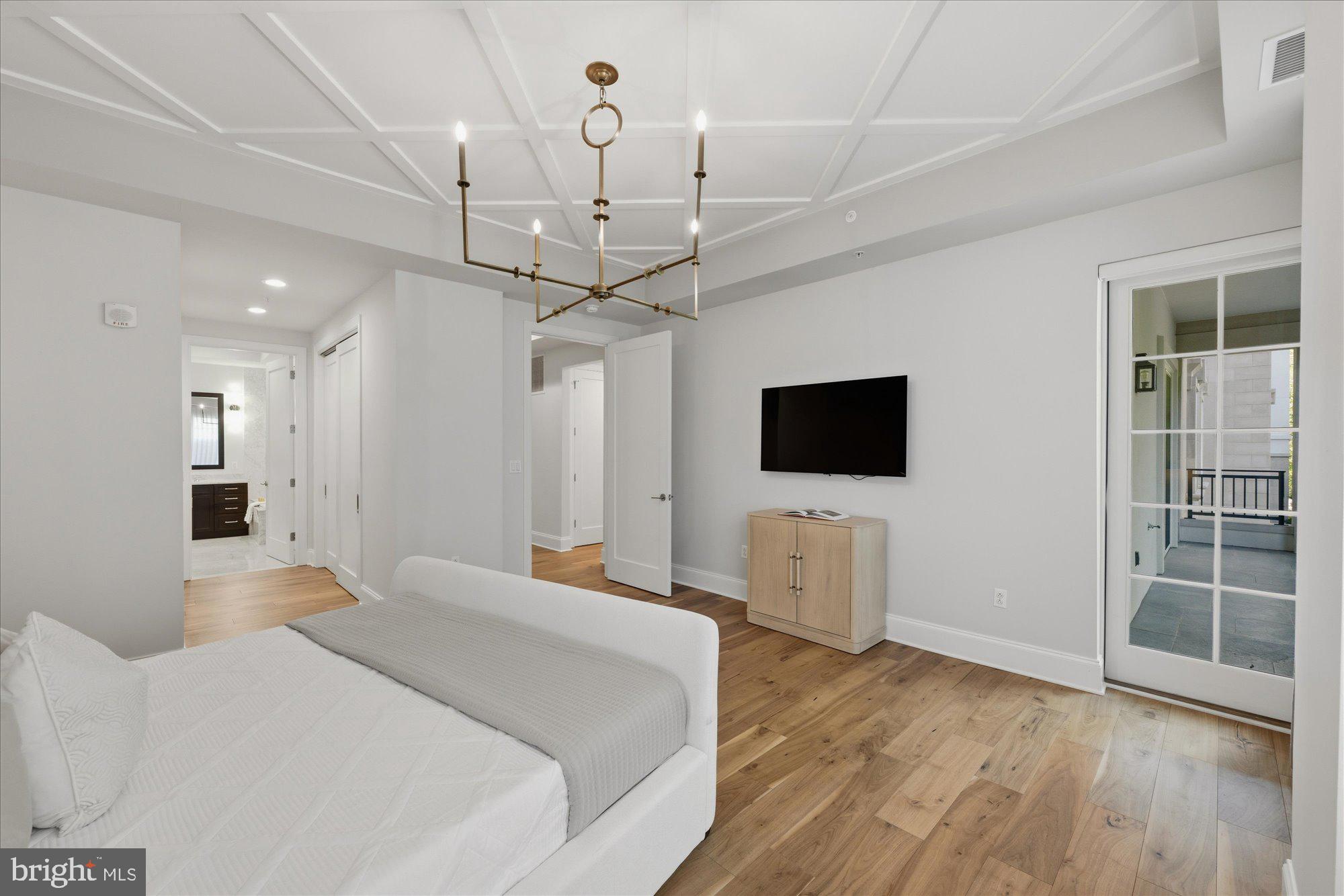 8121 River Road, Unit 423 Bethesda, MD 20817 - Photo 40 of 79 Primary Bedroom with Direct Access to Terrace