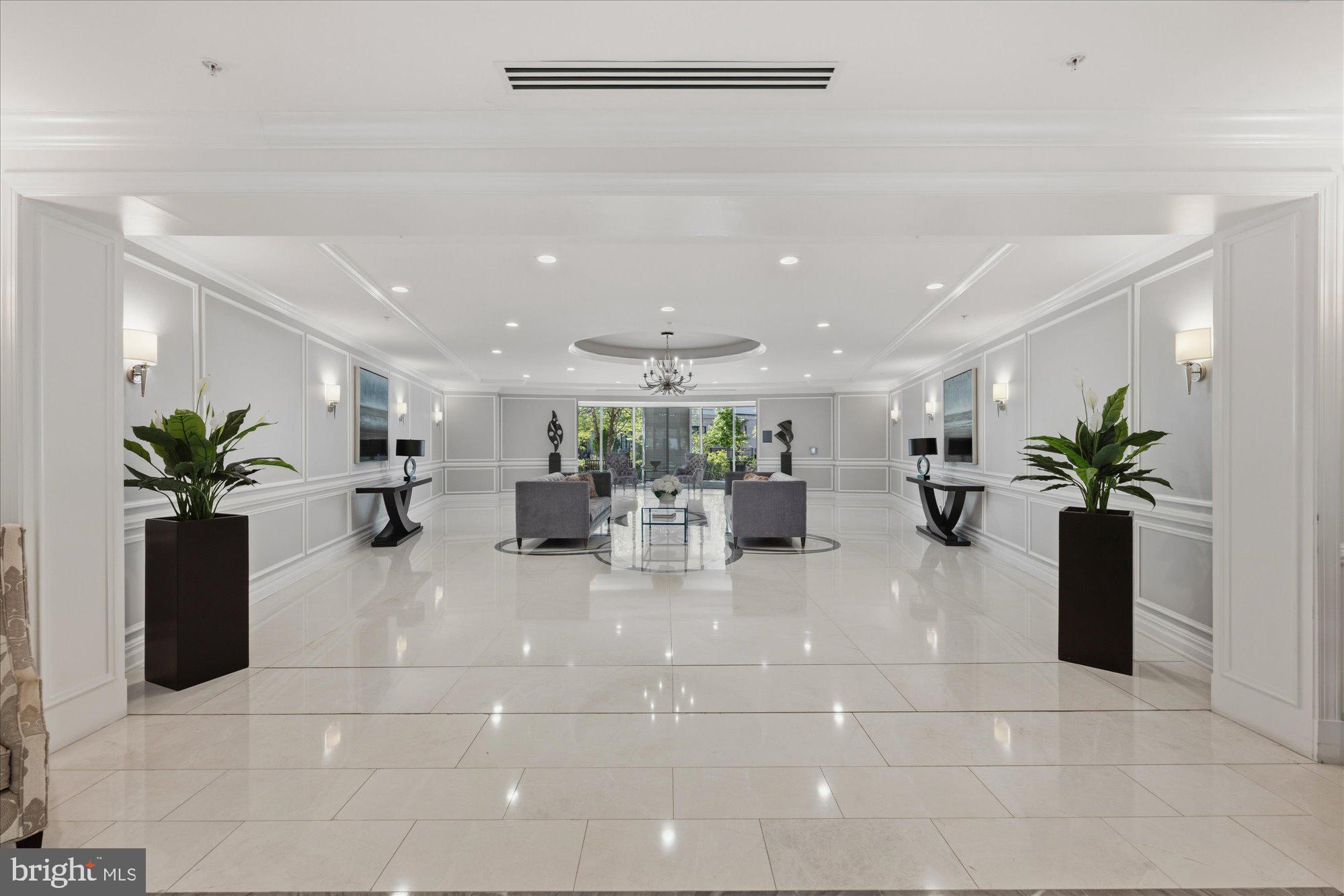 8121 River Road, Unit 423 Bethesda, MD 20817 - Photo 5 of 79 Lobby with Doorman