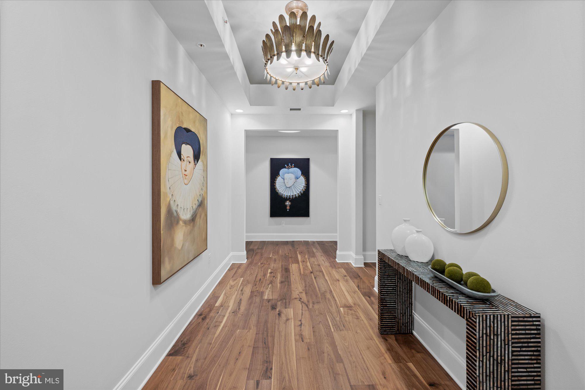 8121 River Road, Unit 423 Bethesda, MD 20817 - Photo 9 of 79 Foyer with Tray Ceilings