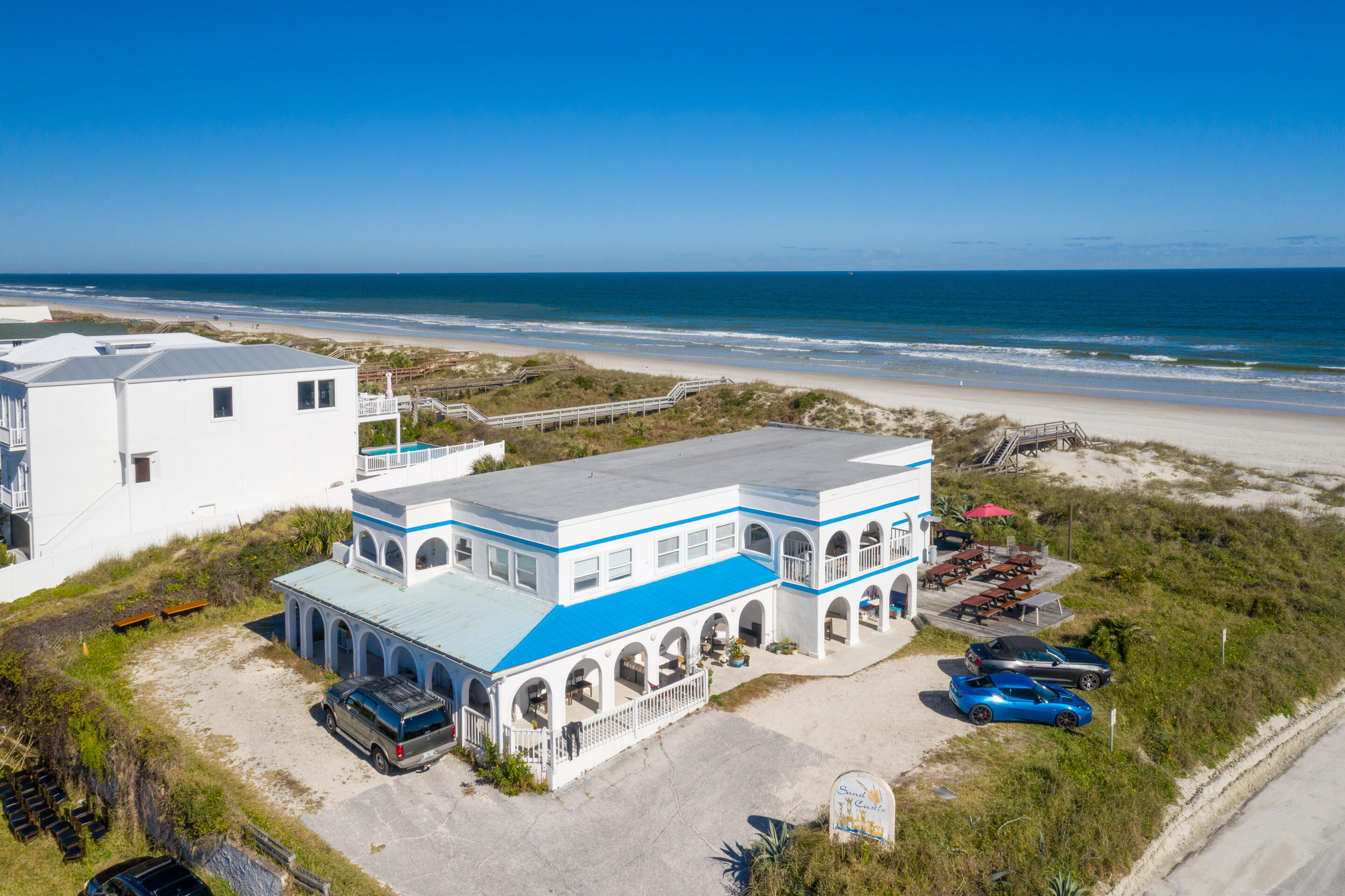 50 Cubbedge Road St. Augustine, FL 32080 - Photo 1 of 26 a view of a balcony with an ocean view