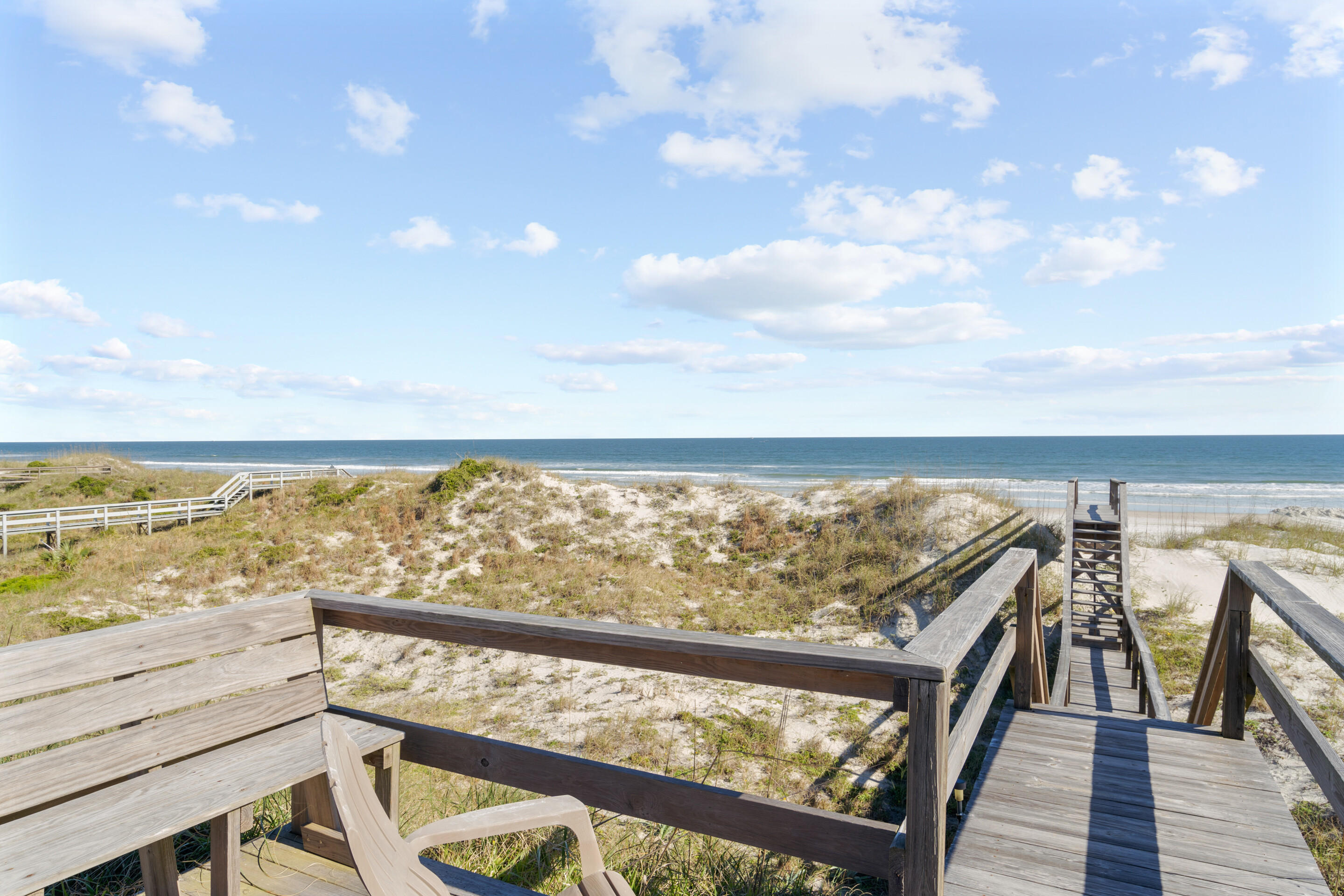 50 Cubbedge Road St. Augustine, FL 32080 - Photo 8 of 26 a view of ocean from a balcony