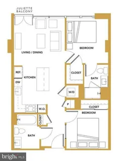 $549,000 | 1300 4th Street Southeast, Unit 309, Washington, DC 20003