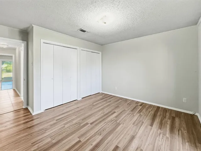 wooden floor in an empty room
