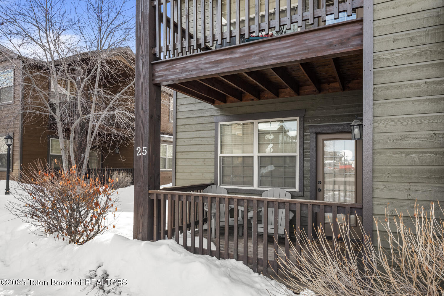 715 Moraine Court, Unit 25 Driggs, ID 83422 - Photo 16 of 18 17 Private Deck