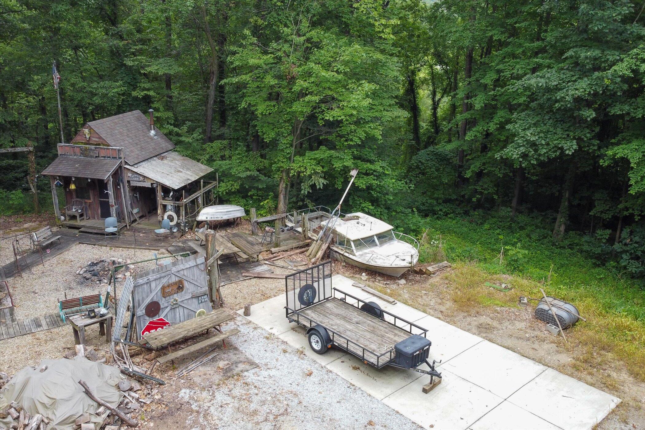 12297 Garr Road Buchanan, MI 49107 - Photo 5 of 19 Cement Parking Pad