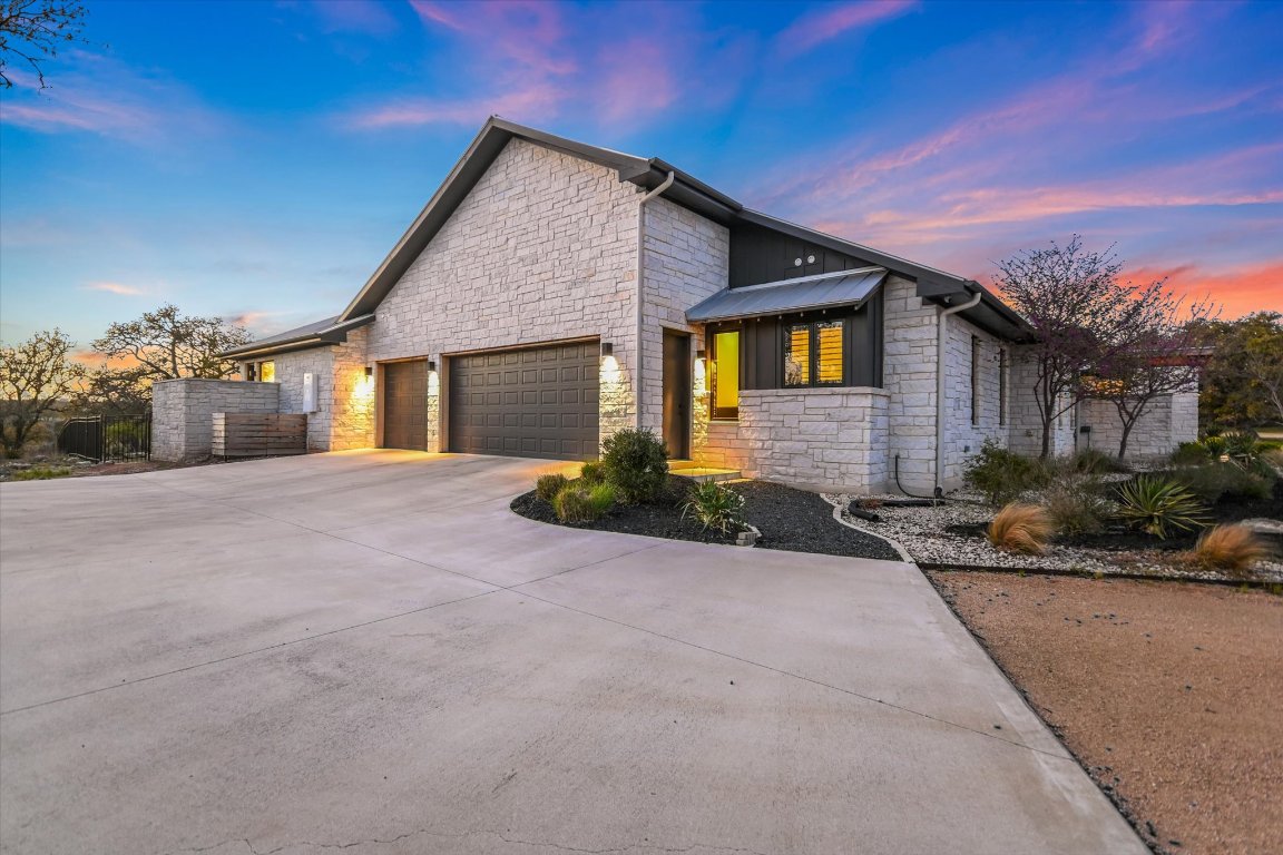 343 Pug Rippy Dripping Springs, TX 78620 - Photo 36 of 40 Garage Side of Structure Even has Views!