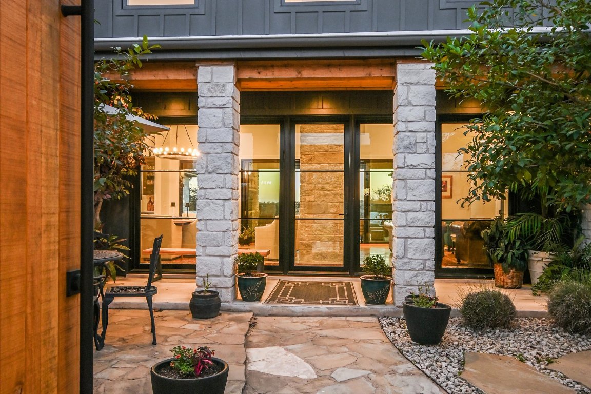 343 Pug Rippy Dripping Springs, TX 78620 - Photo 7 of 40 Front Courtyard Entry