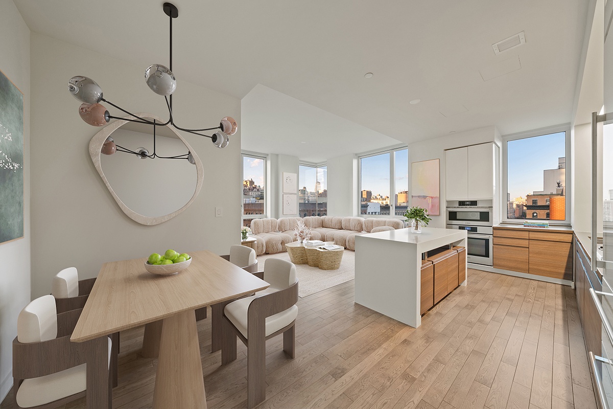 285 West 110th Street, Unit 6B Manhattan, NY 10026 - Photo 2 of 25 a view of kitchen with breakfast area