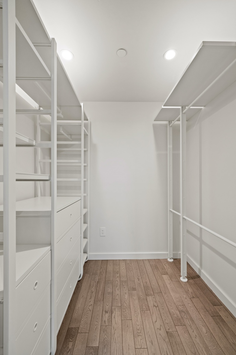 285 West 110th Street, Unit 6B Manhattan, NY 10026 - Photo 8 of 25 a view of an empty walk in closet