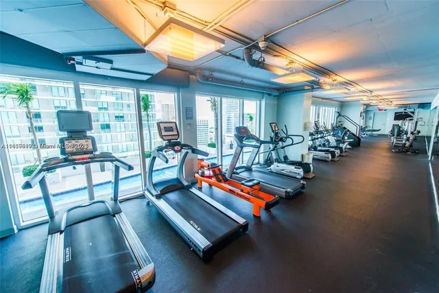 a outdoor space with furniture