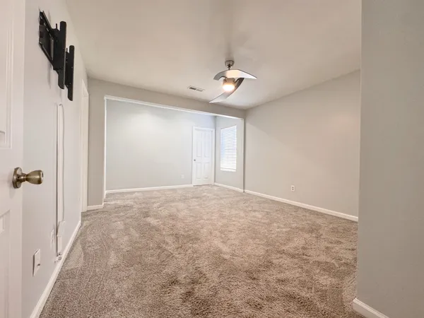 wooden floor in an empty room