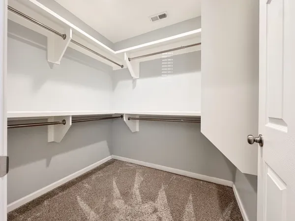 a view of walk in closet