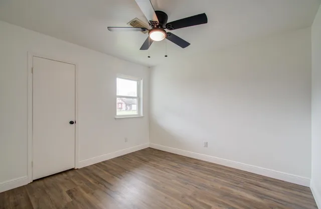 wooden floor in an empty room