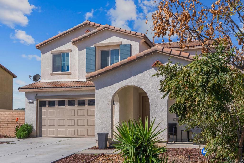 29483 Beeler Road Winchester, CA 92596 - Photo 2 of 42 a front view of a house with a garden