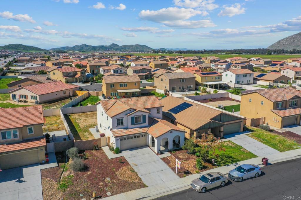 29483 Beeler Road Winchester, CA 92596 - Photo 37 of 42 an aerial view of residential houses with outdoor space