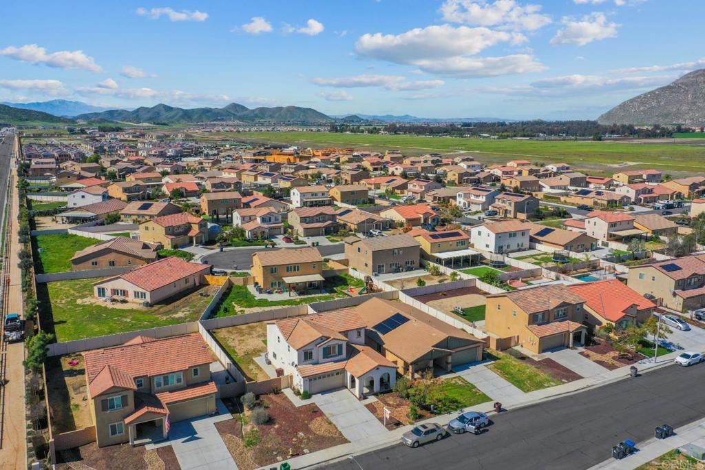 29483 Beeler Road Winchester, CA 92596 - Photo 38 of 42 an aerial view of residential building and lake