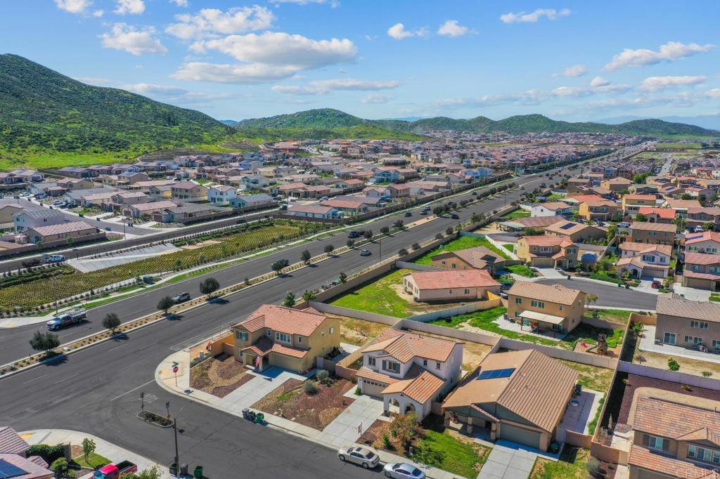 29483 Beeler Road Winchester, CA 92596 - Photo 42 of 42 an aerial view of a city with streets and houses