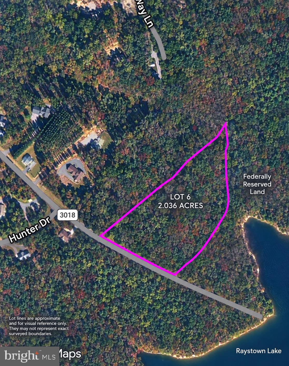 Parks Road Huntingdon, PA 16652 - Photo 1 of 4 Closest lot to the lake, approximately 450 feet.